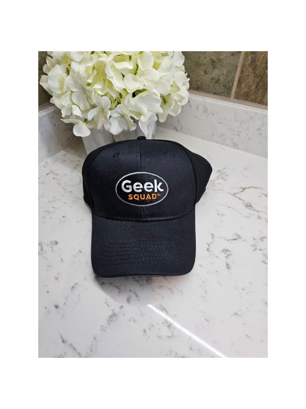 Geek Squad (new logo) black Baseball Cap